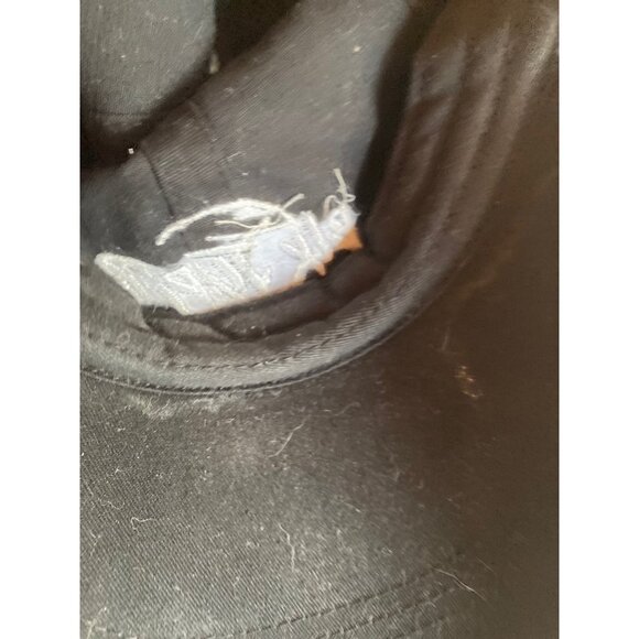 Blk Jupr Embroidered Black Cotton Dad Hat Adjustable Strapback By Athletic Union - Picture 7 of 7